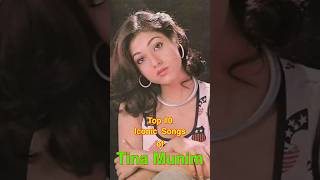 Top 10 Iconic Songs of Tina Munim  top10 tinamunim shorts [upl. by Atalee]