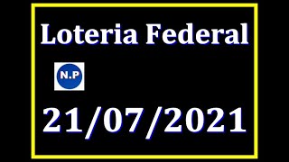 Nosso Palpite para Loteria Federal 21072021 [upl. by Harlow57]