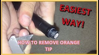 Easiest Way to Remove Airsoft Orange Tip [upl. by Eikcin]