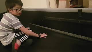 assembling Lavendon kingsized ottoman bed frame [upl. by Zeb]