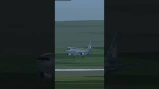 Flightgear Too Smooth flightgear laos a320 landing aviation shorts [upl. by Raul]