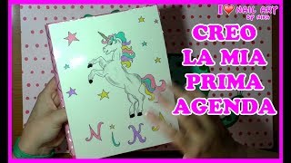 Video Tutorial DIY  Creo la Mia prima Agenda Ad Anelli By Nika [upl. by Fatsug]