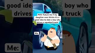 Squatted Trucks deserve ALL the Hate shorts carenthusiast squattedtrucks petergriffin [upl. by Moriah]