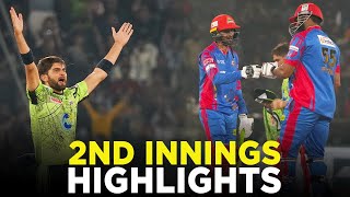 2nd Innings Highlights  Lahore Qalandars vs Karachi Kings  Match 10  HBL PSL 9  M2A1A [upl. by Calli]