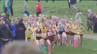 Inter Girls SE Schools Inter Counties Cross Country Championships 3rd February 2024 [upl. by Tevlev580]