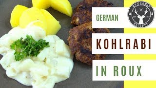 How to cook Kohlrabi in Roux ✪ MyGermanRecipes [upl. by Sherwood599]