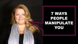 7 Methods of Manipulation [upl. by Eetnod511]