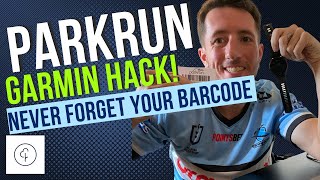 HOW TO GET YOUR PARKRUN BARCODE ON YOUR GARMIN Never forget your barcode again [upl. by Eniamrahs]