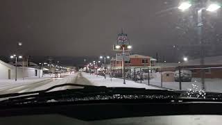 Driving around Reno ans Sparks Nevada during winter storm [upl. by Baudelaire231]