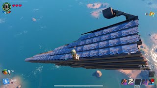 Biggest Star Destroyer in Lego Fortnite dont try this [upl. by Svensen]