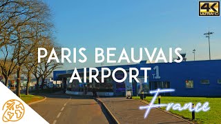 Paris Beauvais Airport Tour BVA 4k Shuttle Transfer Info [upl. by Ellemaj84]