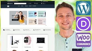 How to Make an ECommerce Website 2024 Divi amp WooCommerce [upl. by Dominica]