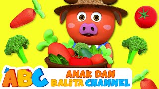 Aku Suka Makan Sayuran  Lagu Anak Anak  ABC Bahasa Indonesia [upl. by Rosen693]