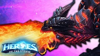 BURN BENEATH DEATHWINGS FLAMES  Deathwing Heroes of the Storm Gameplay [upl. by Elman]