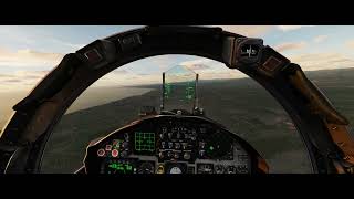 Digital Combat Simulator F15c landing [upl. by Ennaxxor]