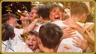 Bruno BREAKS the GOLDEN BUZZER for Phoenix Boys emotional audition  Auditions  BGT 2024 [upl. by Olive292]