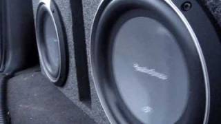 2 10quot P2 Subs 500rms [upl. by Egroeg]