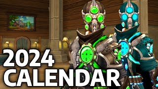 AQ3D 2024 ChronoSlayer amp Hunter Calendar Set [upl. by Ethbinium592]