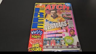 ASMR Retro 90s Match UK Football Magazine From September 1998 Flick Through [upl. by Hahnke]