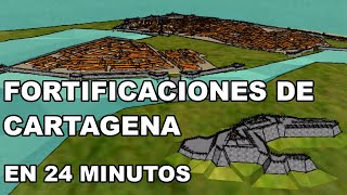 Murallas de CARTAGENA  en 24 Minutos [upl. by Retsevel]