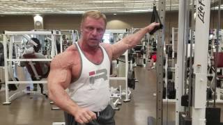 Training tip for triceps and back [upl. by Barra]