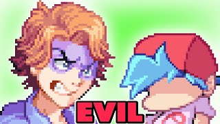 Funkin Corruption REIMAGINED  EVIL BOYFRIEND vs SENPAI Day 2 [upl. by Enaz]