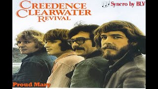 Creedence Clearwater Revival  Proud Mary karaoke [upl. by Prasad384]