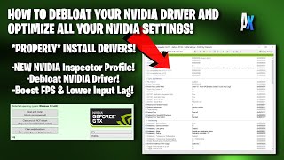 Optimise Your HIDDEN NVIDIA Settings For GAMING  Reduce Input Delay amp Boost FPS [upl. by Kimberlee]