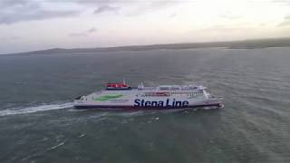 SHE’S HERE Stena Estrid arrives in Holyhead [upl. by Matthus]