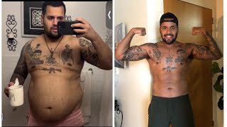 HOW I LOST 60 POUNDS IN 3 MONTHS my weight loss transformation from 201lbs with photos [upl. by Haslam]