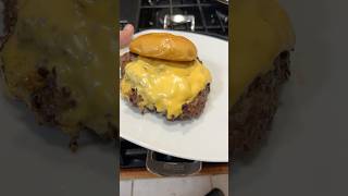 Cooking Double Smash Burgers 🔥🍔 [upl. by Carlile]