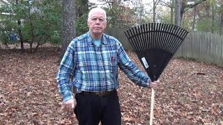 How To Rake Bag Leaves  the EASY WAY [upl. by Bannister]