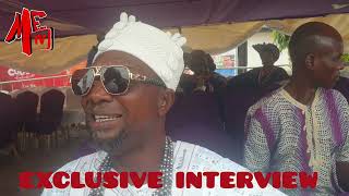 EXCLUSIVE INTERVIEW WITH OBA SAMSON ADELABU OF OMIFUNFUN THE REAL DEFINITION OF OLOJO FESTIVAL [upl. by Caneghem296]