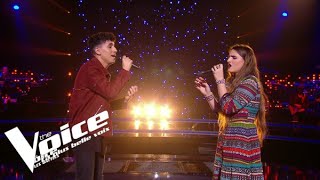 Babylone  Zina  Youssef Zaki VS Anaïd B  The Voice France 2021  Battles [upl. by Ginger]