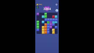 Lets play block blast puzzle 📱📱📱game fun blockblastpuzzle [upl. by Tebasile625]