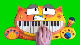 Monster How Should I Feel Meme on CAT PIANO [upl. by Pansy]