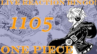 Buster Call Begins  One Piece Chapter 1105 Live Reaction Bingo [upl. by Saw666]