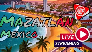 🅻🅸🆅🅴 from Mazatlan Mexico Live Camera Webcam Stream Ocean Beach Views [upl. by Sivle799]