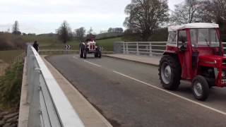 Aughnacloy Tractor Run [upl. by Urien]