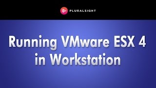 VMware vSphere  Running VMware ESX 4 in Workstation [upl. by Bobbe]