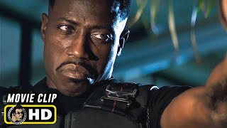 BLADE TRINITY Clip  quotRescuequot 2004 Wesley Snipes [upl. by Alyahs]