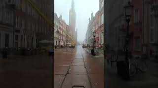 Poranek w Gdańsku na rowerze  Dźwięk dzwonów i piękno zabytkowego miasta❤️ gdansk [upl. by Nailil]