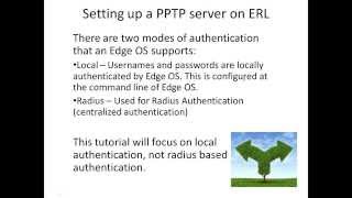 Setting up a PPTP VPN Server on EdgeRouter or Linux [upl. by Pfosi]