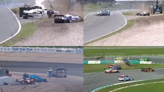 Biggest Motorsport Crashes Of 2024 [upl. by Littman]