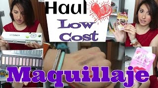 Haul maquillaje Low cost e intercambio con Estefania  scrapéalo con Estefania [upl. by Amory841]