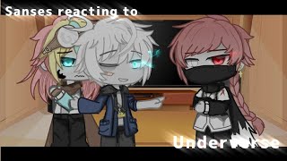 Sanses reacting on UnderverseMy AU [upl. by Naitsirhc]