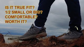 New Balance 410 v7 Mens Trail Running Shoes MT410CB7 Unboxing Test and Fit Review Hiking [upl. by Sisi]