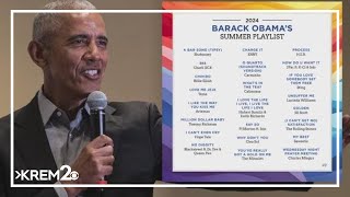 Former President Barack Obama releases summer reading list and playlist [upl. by Amimej]