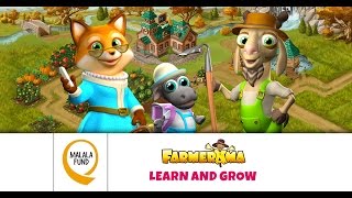 Farmerama  Learn and Grow [upl. by Nyliahs]