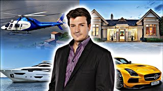 Nathan Fillion Lifestyle — Age Family Height Net worth Biography Wife Kids  ehtisays [upl. by Rede458]